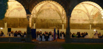 A cena nel chiostro di Santa Maria Novella (26/09/2013)