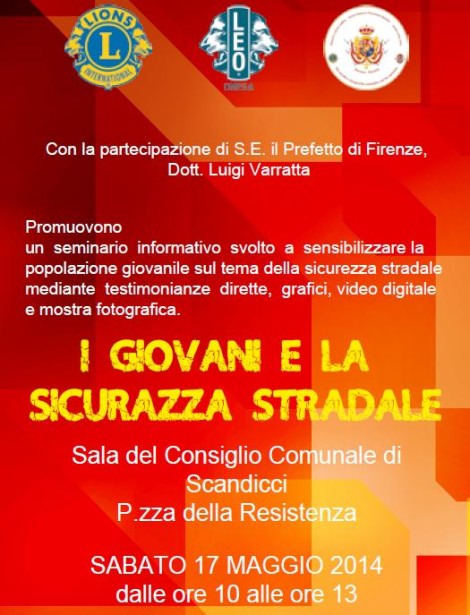 Lions, i giovani e la sicurezza stradale