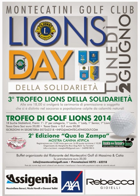 Montecatini, il “Lions Day della solidarietà”
