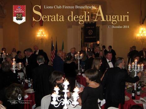 Lions Club Brunelleschi, la seconda Festa degli Auguri