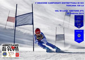 Campionati Distrettuali Sci Lions @ Abetone