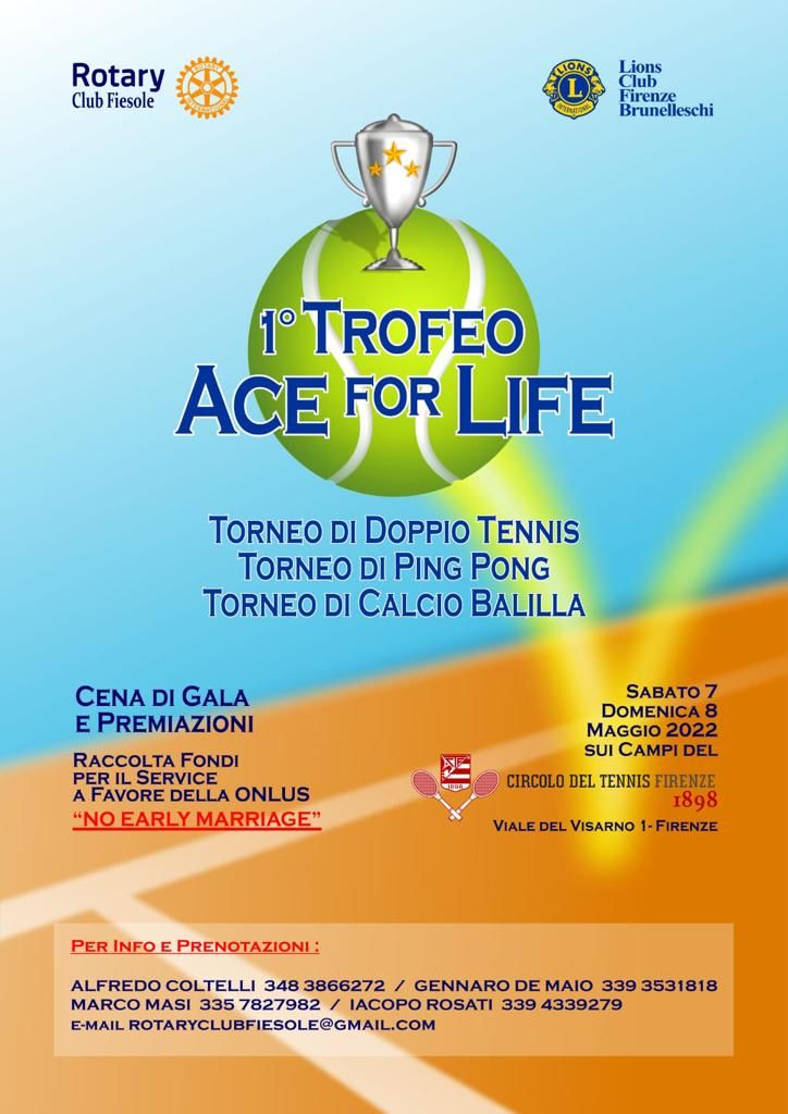1° Trofeo ACE for LIFE